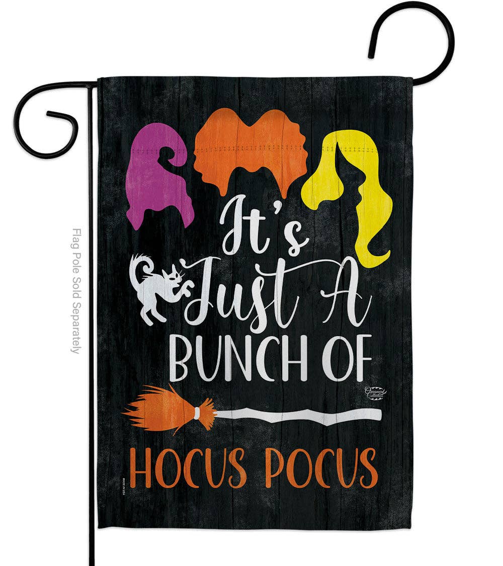 Flag Bunch Hocus Pocus Halloween Witches Garden House