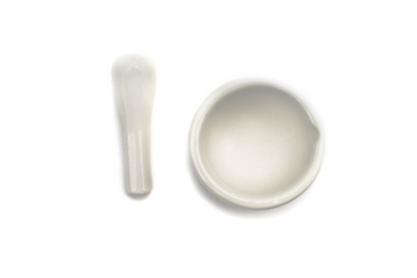 Fox Run Porcelain Mini Mortar and Pestle, 2.75" x 1.5"
