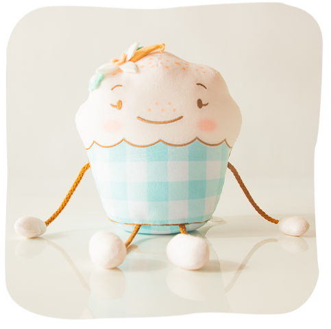 Snuggle Muffins:Lily Vanilly Book + Toy Set