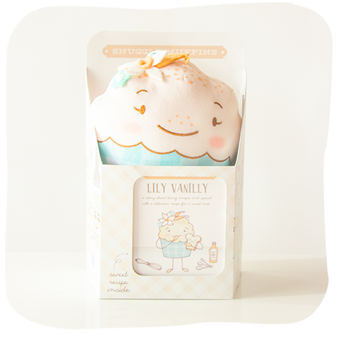 Snuggle Muffins:Lily Vanilly Book + Toy Set