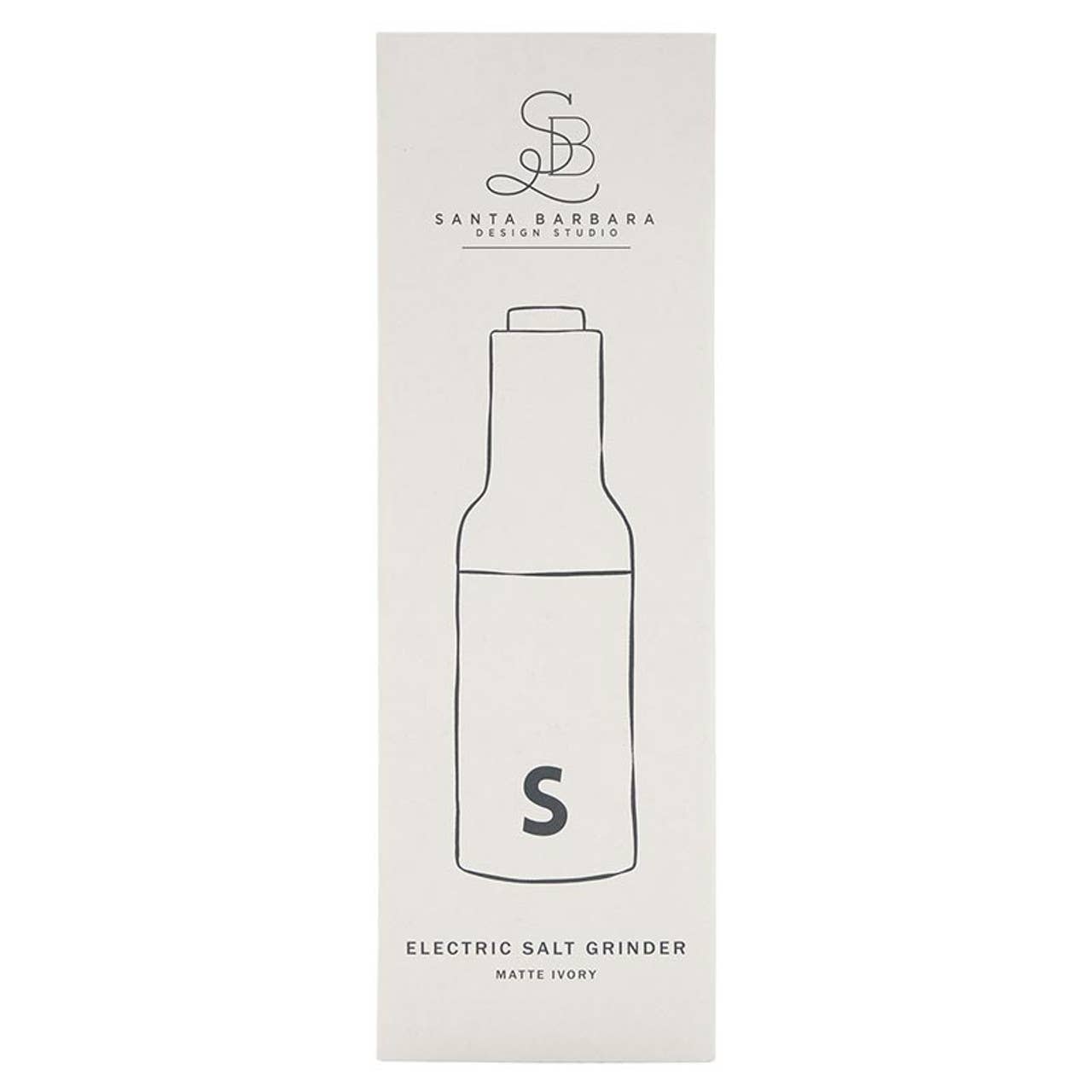 Electric Salt Grinder - Matte Ivory