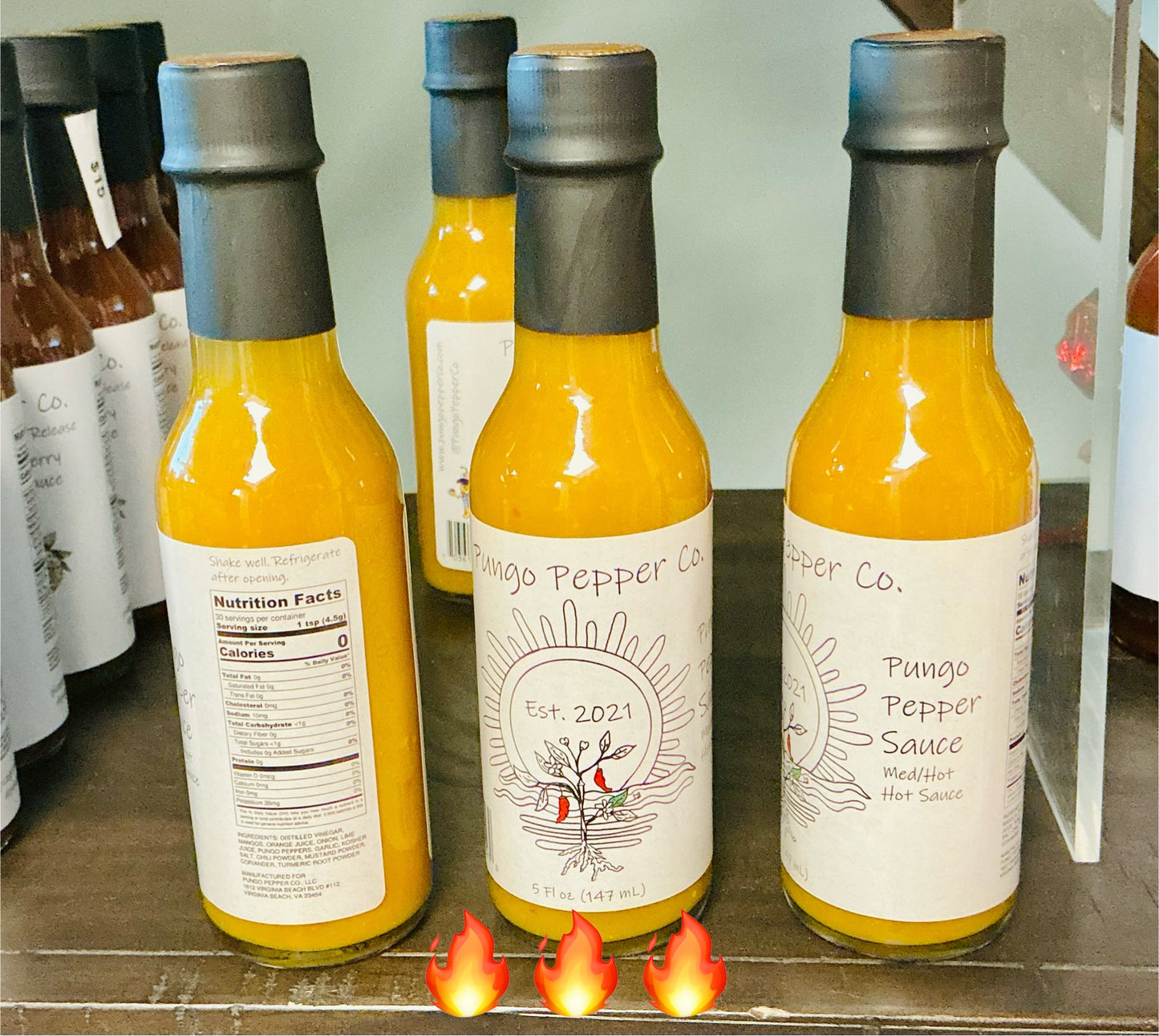 Pungo Pepper Sauce - Medium/Hot