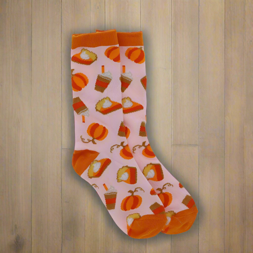 Pumpkin Pie Tall Sock