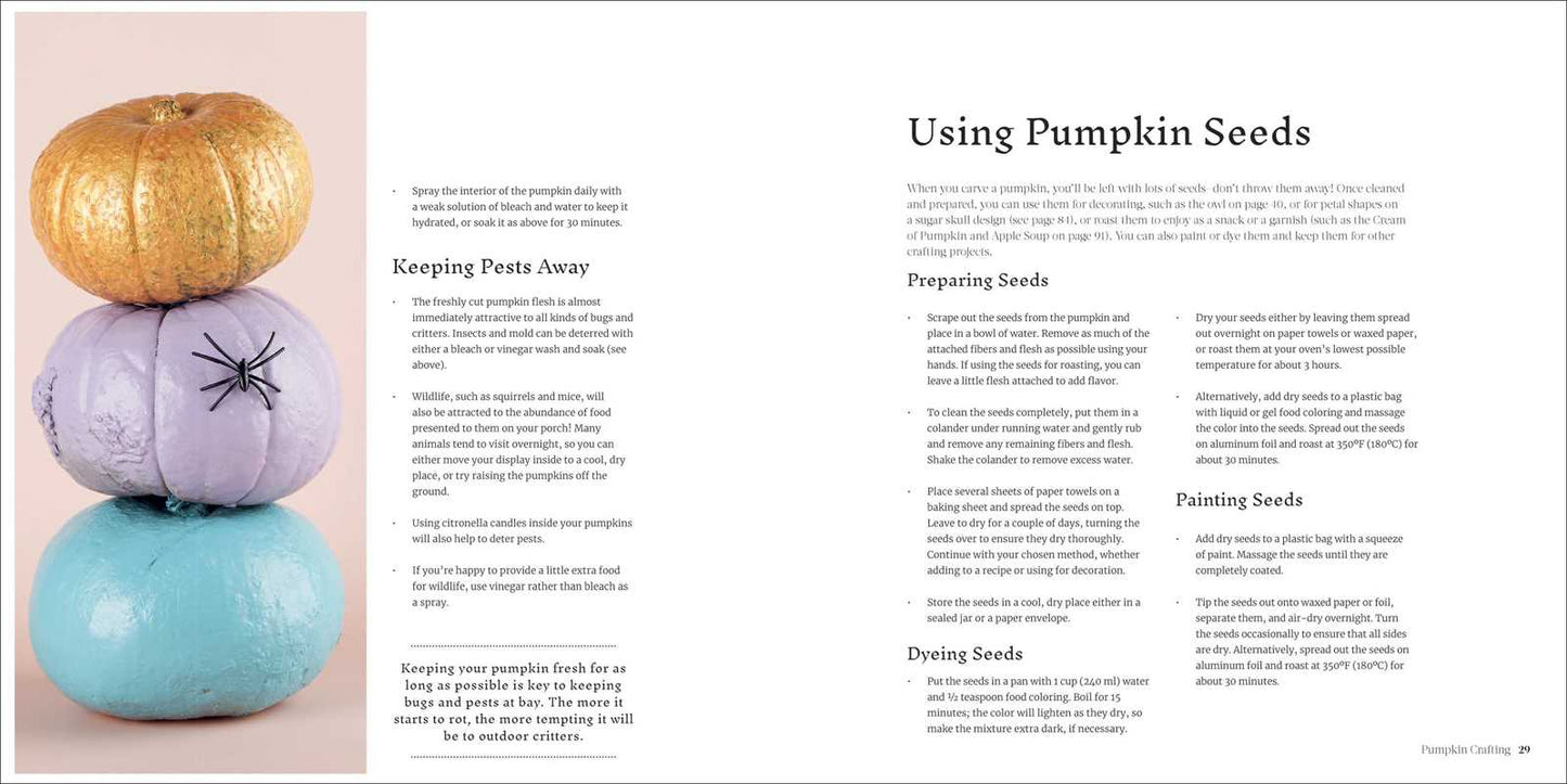 Pumpkin Crafting by Editors of Thunder Bay Press