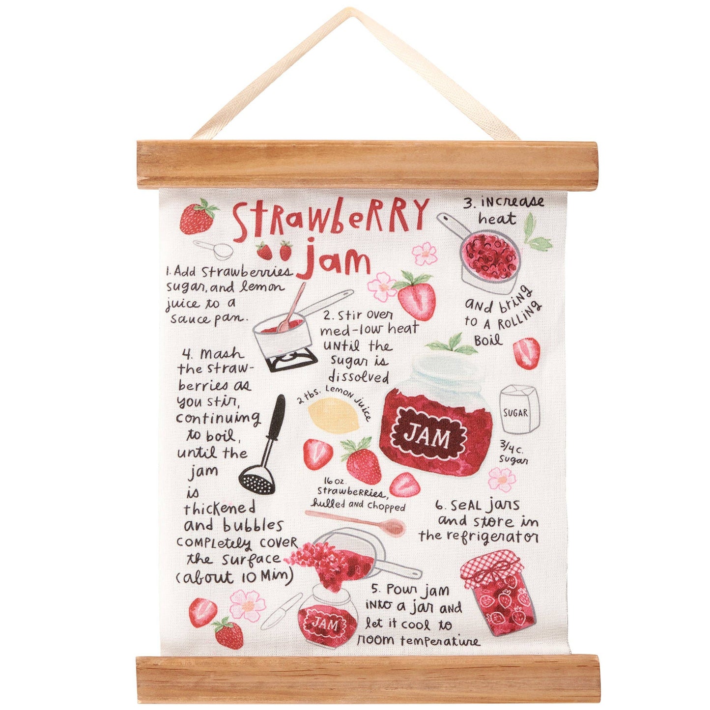 Strawberry Jam Wall Decor