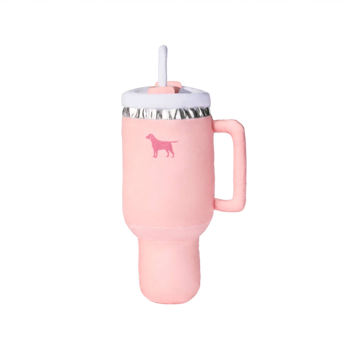 PUPROAR Pup Cup Tumbler Plush Squeaker Dog Toy