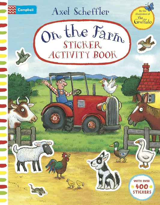 On The Farm Sticker Activity Book: