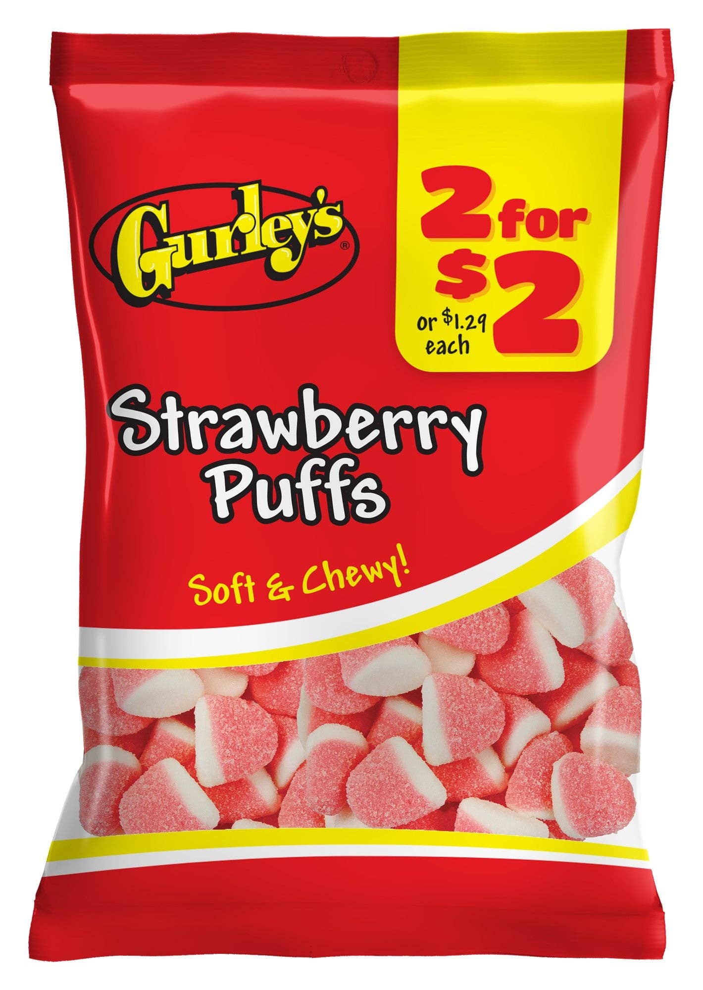 Gurley's's Strawberry Puff