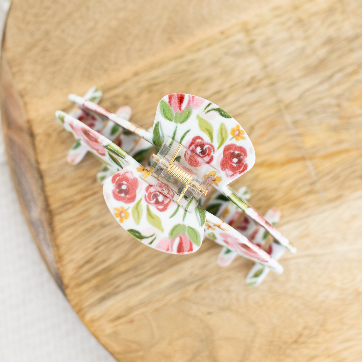Spring Garden Claw Clip
