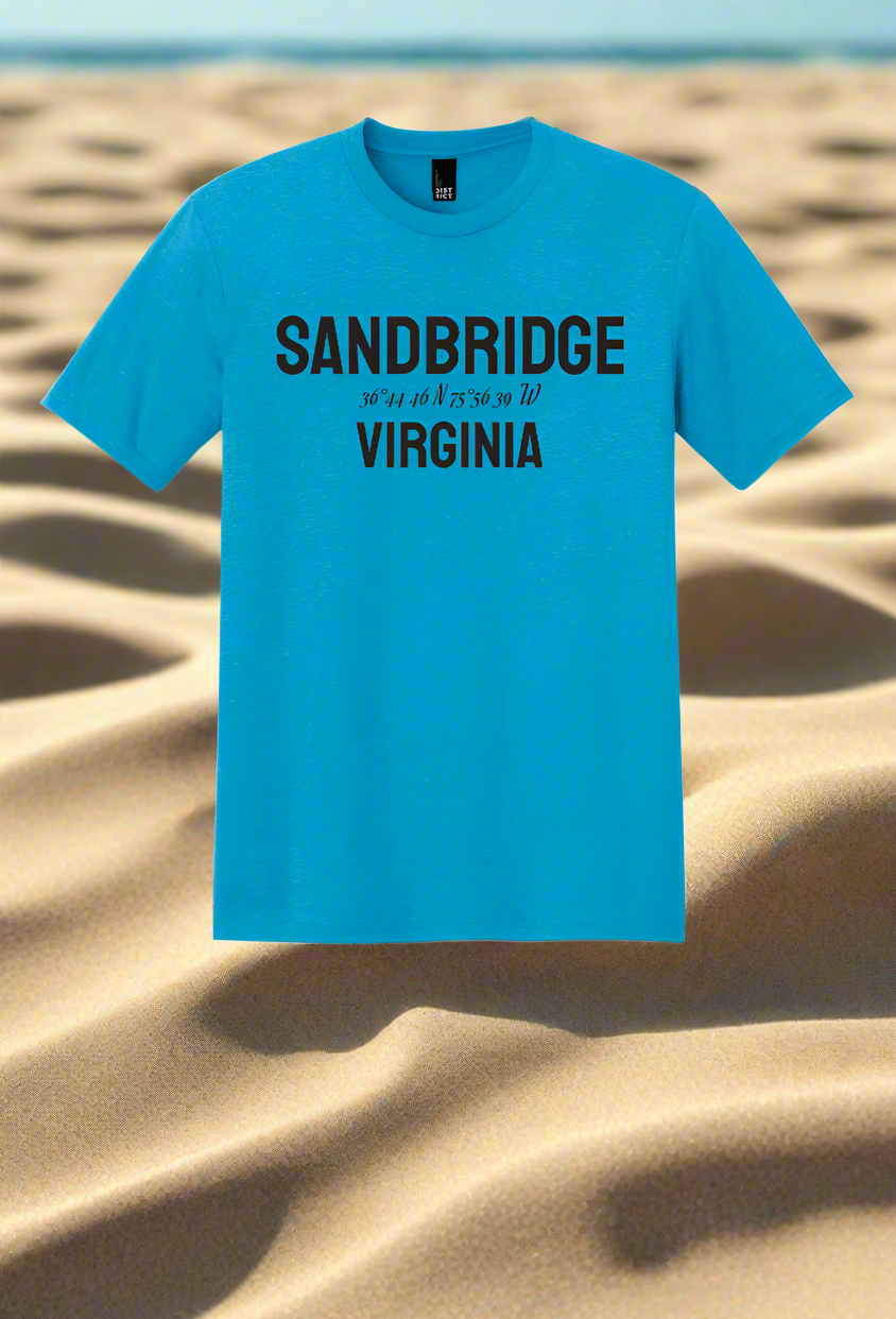 Sandbridge Coordinates T-Shirt  – Coastal Edition