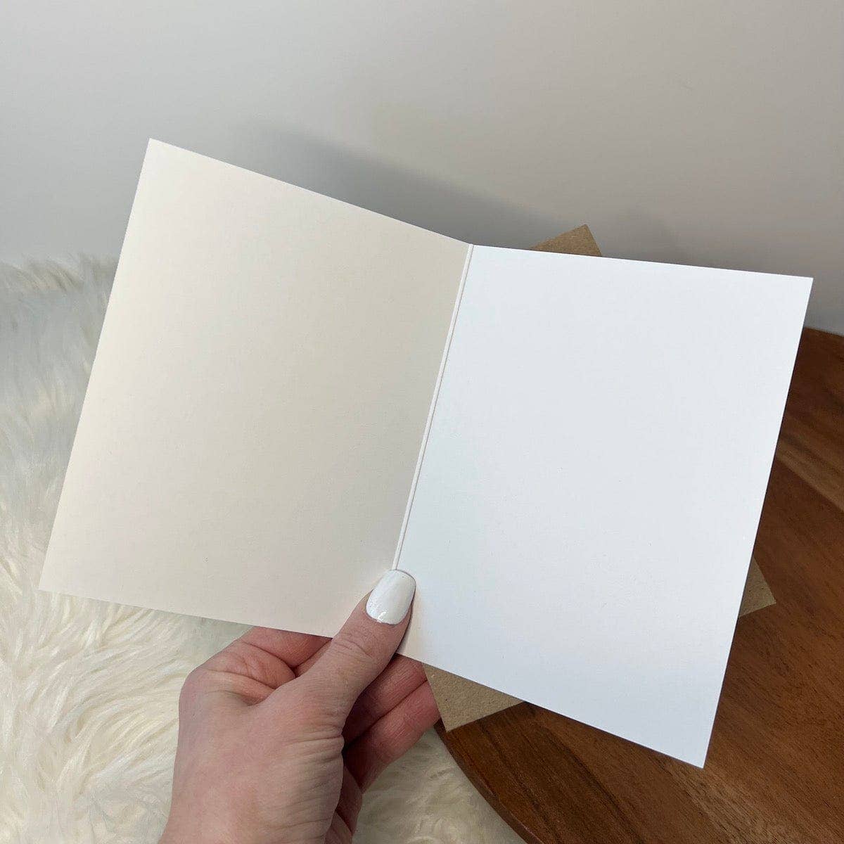 Hey, Boo Cute Ghost Card - Blank