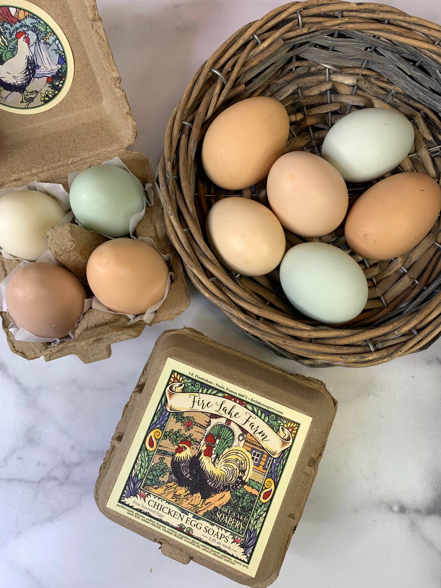 Fire Lake Farm Chicken Eggs Soap