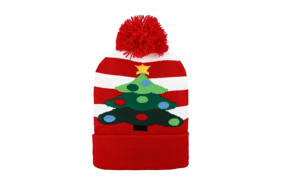 Christmas Themed Beanie Cap