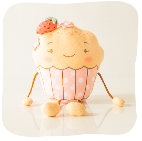 Snuggle Muffins: Stephie Strawberry Book + Toy Set