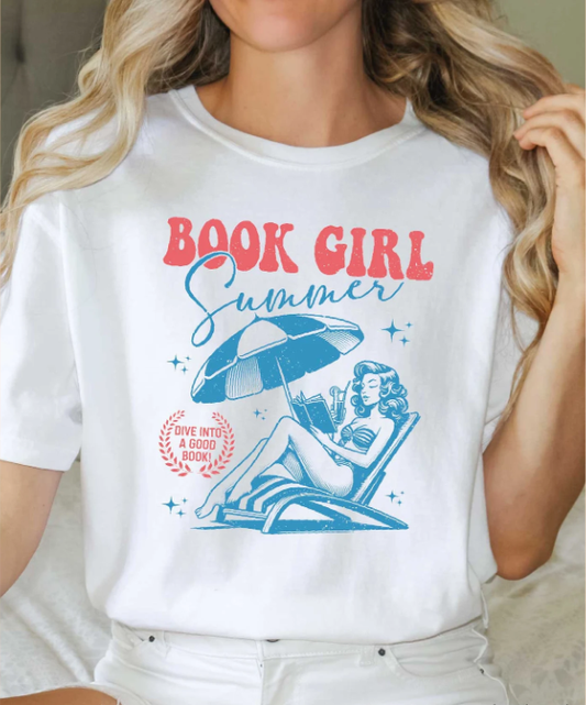 Book Girl Summer Shirt