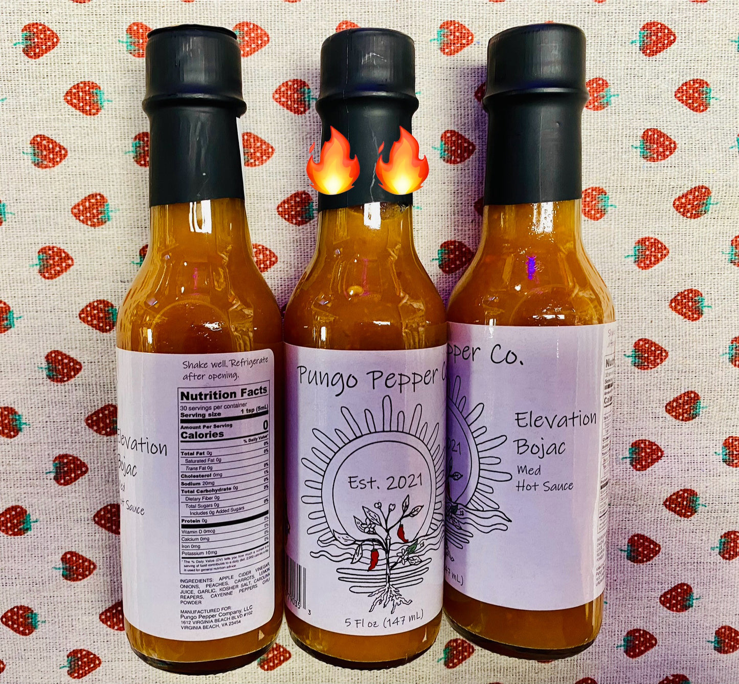 Pungo Pepper Sauce - Elevation Bojac