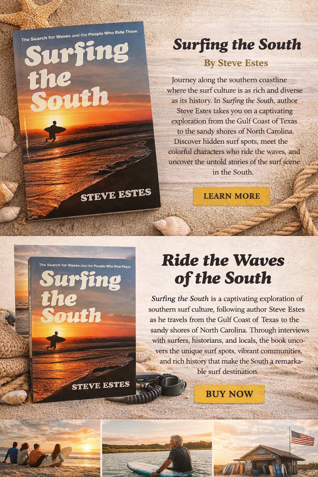 Surfing The South by Steve Estes