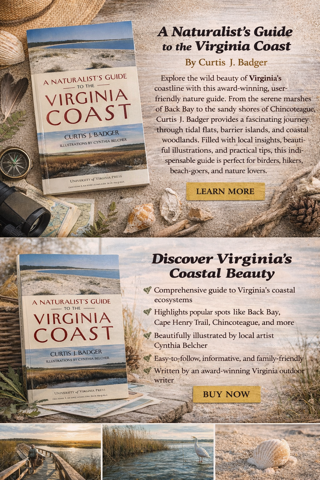 A Naturalist’s Guide to the Virginia Coast By Curtis J. Badger