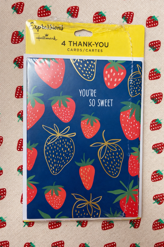 Thank You Cards - pack of 4
