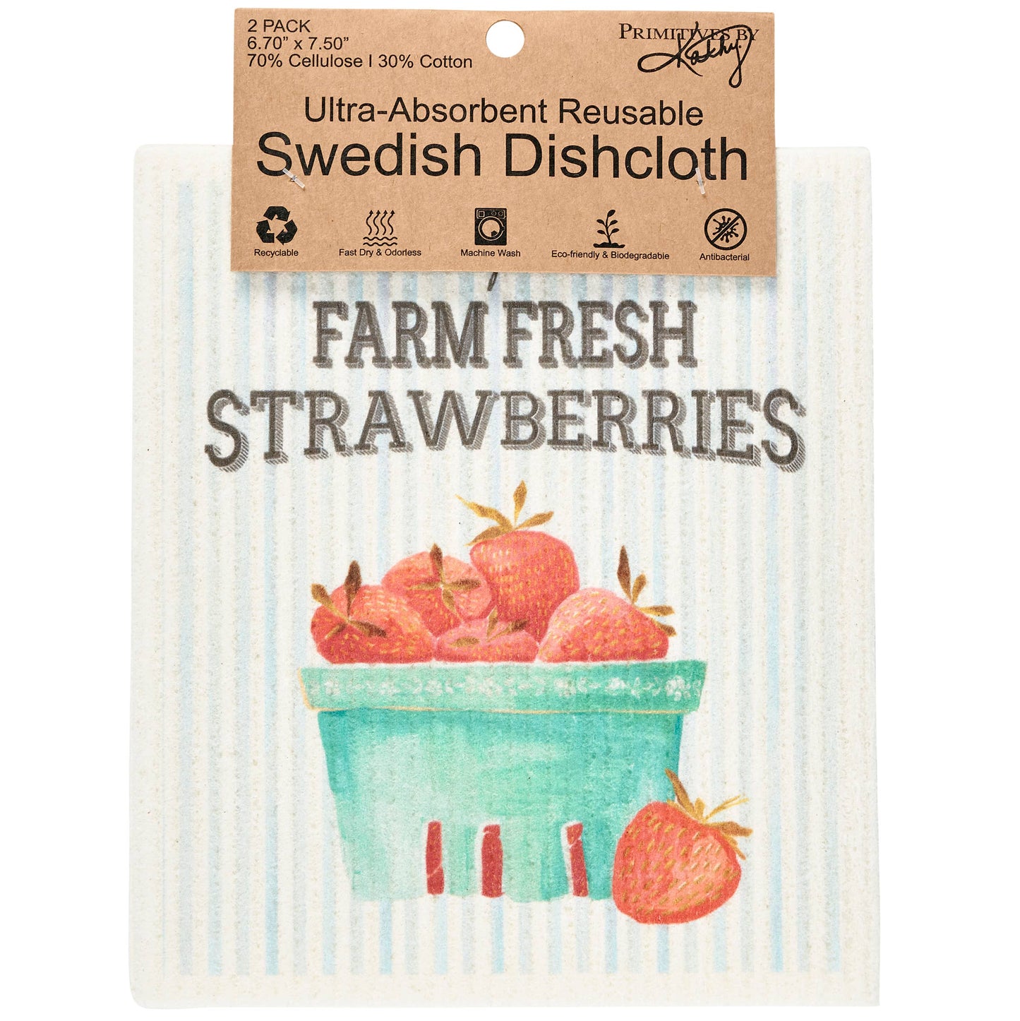 Berry Swedish Dishcloth Set