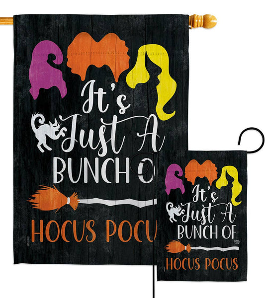 Flag Bunch Hocus Pocus Halloween Witches Garden House