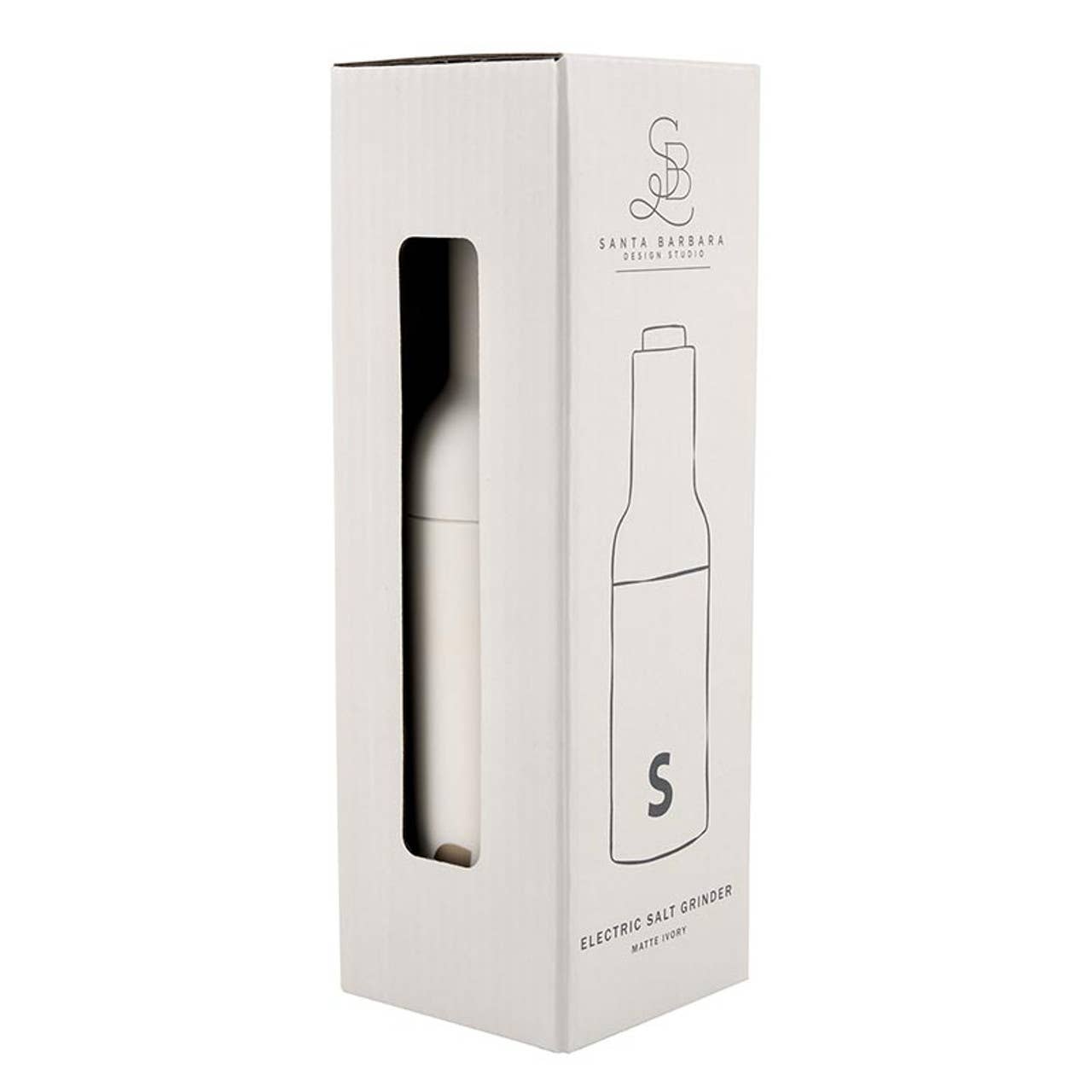 Electric Salt Grinder - Matte Ivory